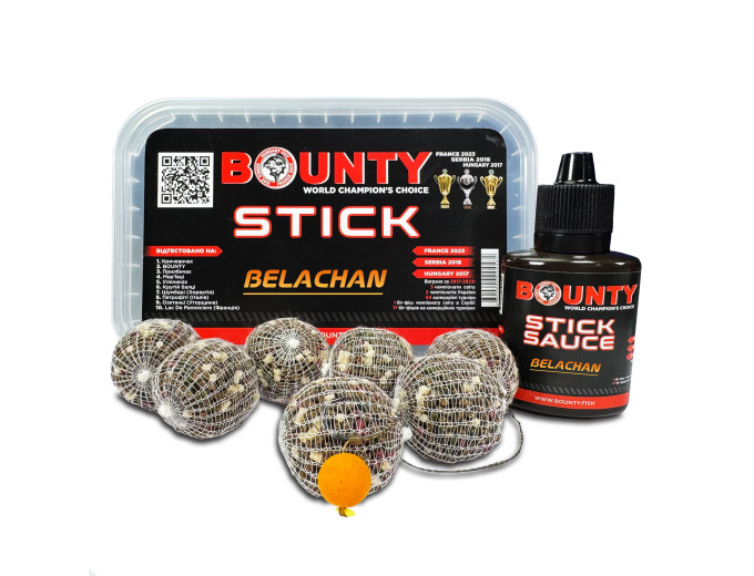 Готовий ПВА-Стік BOUNTY BELACHAN 20шт.