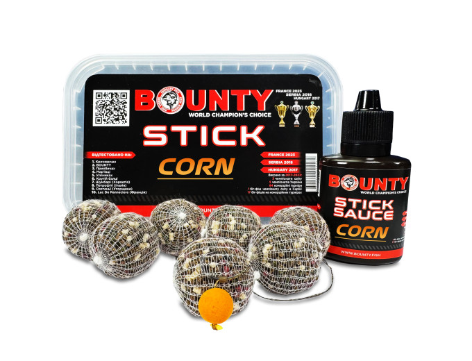 Готовый ПВА-Стик BOUNTY CORN 20шт.
