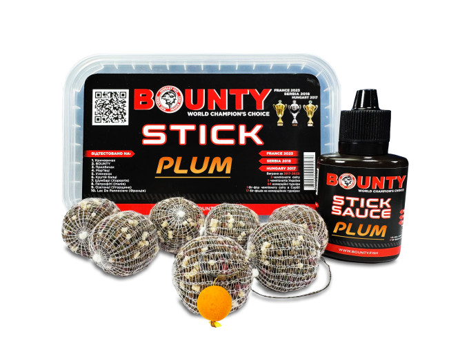 Готовый ПВА-Стик BOUNTY PLUM 20шт.