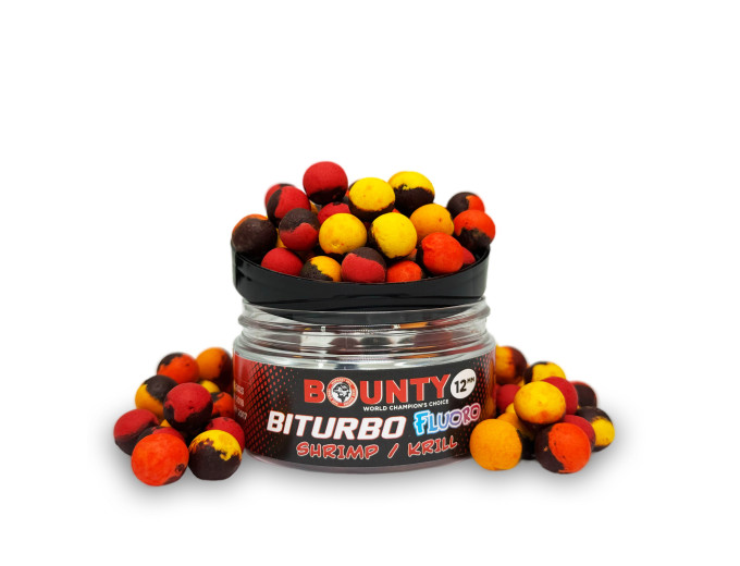 Преміум насадка BOUNTY FLUORO BITURBO SHRIMP / KRILL 10мм