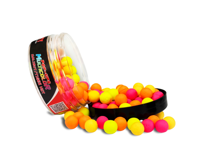 Поп-ап BOUNTY MULTICOLOR HALIBUT / TIGER NUT 6 мм