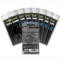 Крючки KORDA Kurv Shank Hook №10