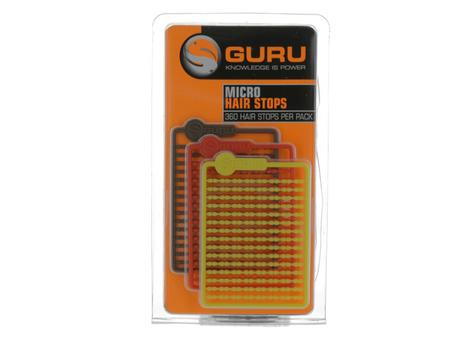 Стопор для насадки GURU Micro Hair Stops-Red,Brown,Yellow